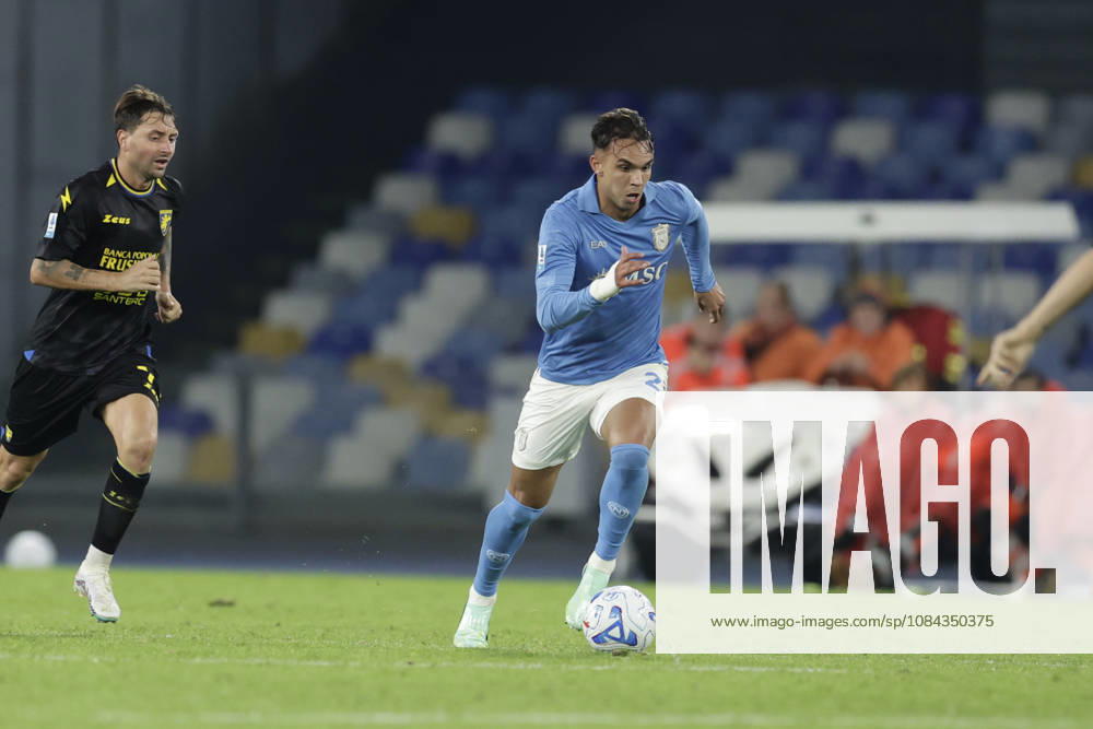 Serie a football match SSC Napoli vs Frosinone Napoli s Brazilian forward Giovane during the Serie A football match between SSC Napoli vs Frosinone at the Diego Armando Maradona Stadium in Naples, southern Italy, on October 10, 2026. _BPH9839