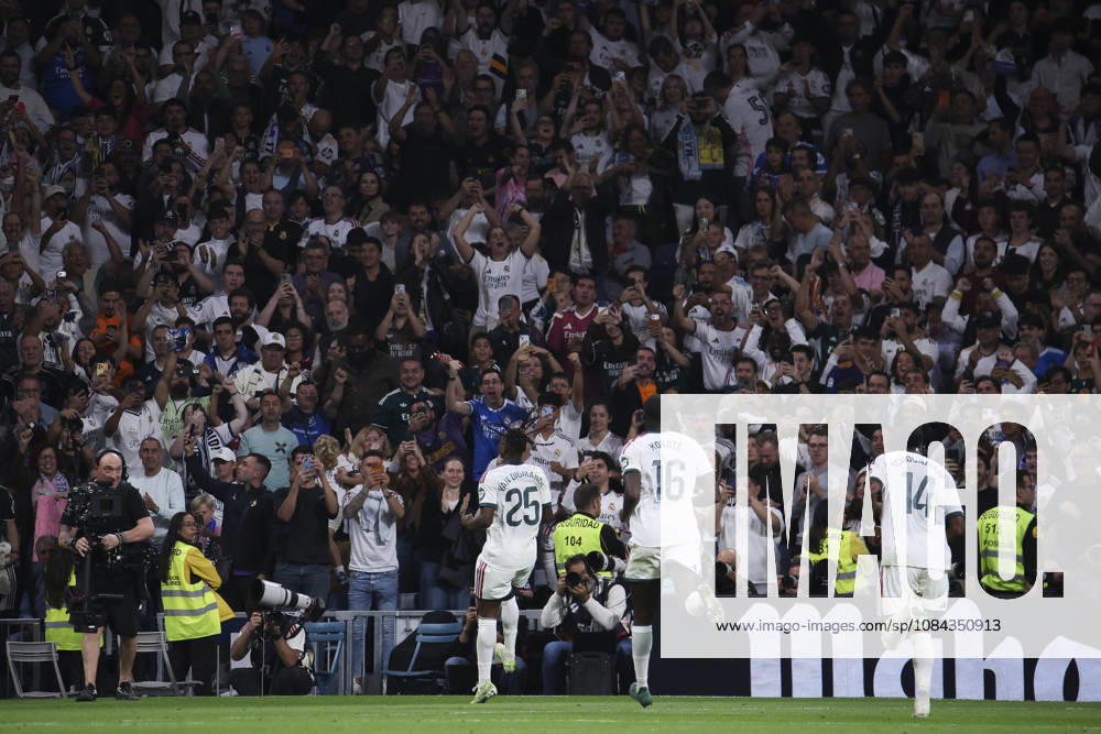 Real Madrid v Villarreal - La Liga EA Sports 2026 27 October 10, 2026, Estadio Santiago Bernabeu, Madrid, Spain: Yan Diomande of Real Madrid celebrates his goal during La Liga EA Sports match between Real Madrid and Villarreal at Estadio Santiago Bernabeu on October 10, 2026 in Madrid, Spain. Madrid Estadio Santiago Bernabeu Madrid Spain
