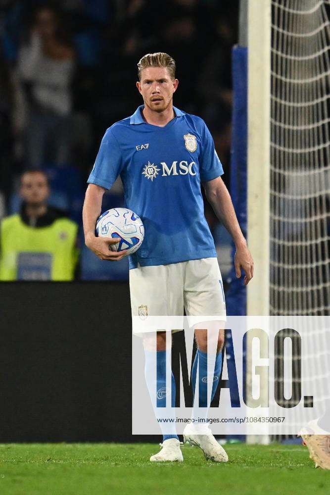 10th October 2026; Stadio Diego Armando Maradona, Naples, Italy; Italian Serie A Football, Napoli versus Frosinone; Kevin De Bruyne of Napoli DomenicoxCippitelli