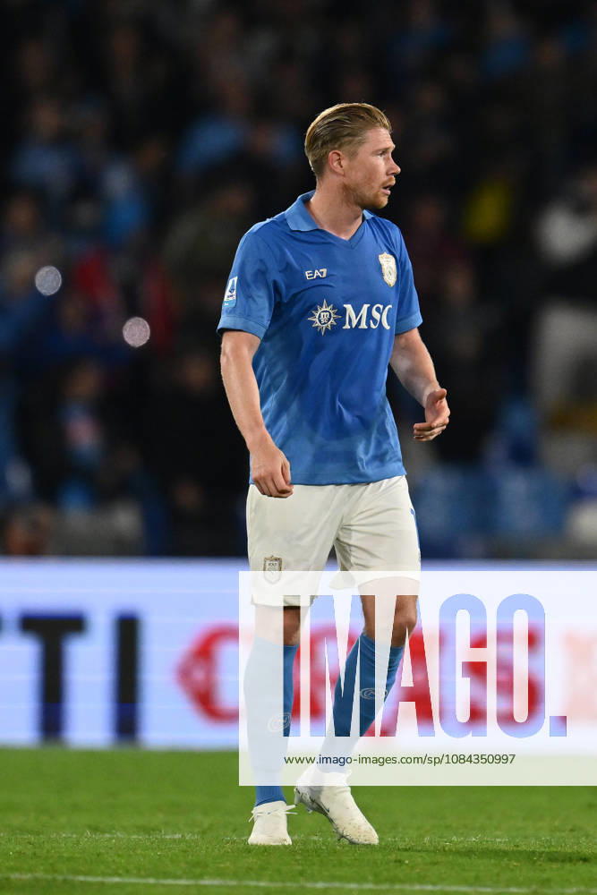 10th October 2026; Stadio Diego Armando Maradona, Naples, Italy; Italian Serie A Football, Napoli versus Frosinone; Kevin De Bruyne of Napoli celebrates after scoring the penalty for 1-0 DomenicoxCippitelli