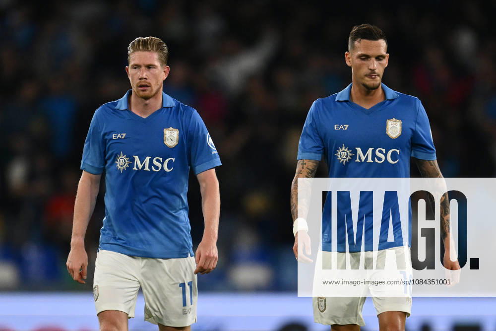 10th October 2026; Stadio Diego Armando Maradona, Naples, Italy; Italian Serie A Football, Napoli versus Frosinone; Kevin De Bruyne of Napoli celebrates after scoring the penalty for 1-0 DomenicoxCippitelli