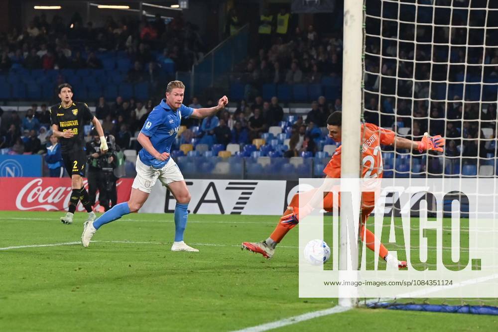 Foto IPP Felice De Martino Napoli 10 10 2026 Calcio Campionato serie A 2026-2027 Napoli - Frosinone Nella foto: Gol di Kevin De Bruyne Italy Photo Press World Copyright Napoli italy Italia ITALY