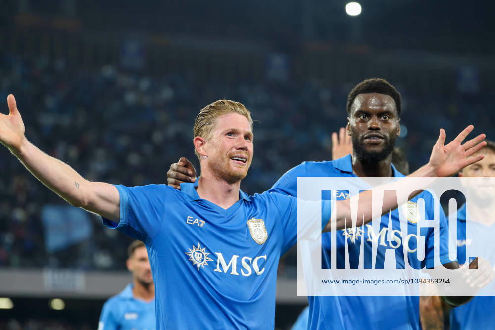 Goal the Kevi De Bruyne of SSC Napoli during the 2026 27 Serie A match between SSC Napoli and FC Frosinone, played on October 10, 2026, at the Stadio Diego Armando Maradona in Naples Serie A Football Match Ã¢â‚¬ 2026 27 Season: Napoli Vs. Frosinone - ZUMAs236 20261010_aap_s236_100