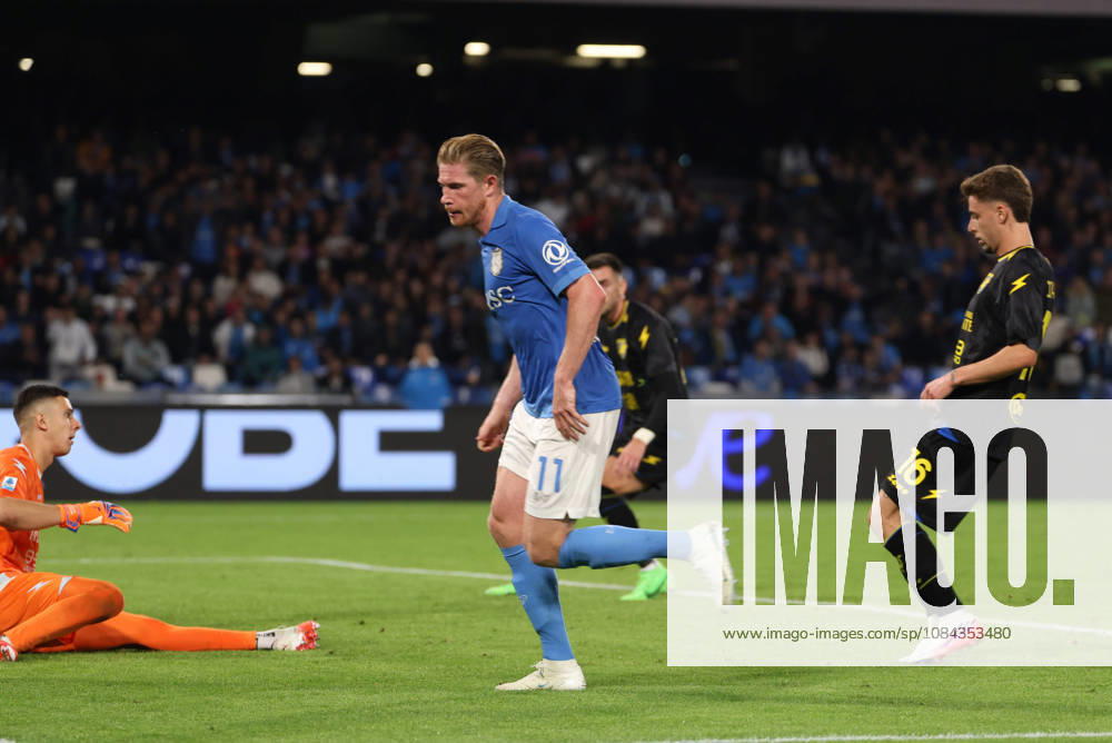 Goal the Kevi De Bruyne of SSC Napoli during the 2026 27 Serie A match between SSC Napoli and FC Frosinone, played on October 10, 2026, at the Stadio Diego Armando Maradona in Naples Serie A Football Match †2026 27 Season: Napoli Vs. Frosinone - ZUMAs236 20261010_aap_s236_103