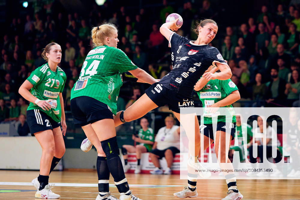 Lisa Fuchs (SG Nuertingen-Zizishausen, 24), GER, 2. Handball - Bundesliga Frauen, Fuechse Berlin vs. SG Nuertingen-Zizishausen, Saison 2026 27, 5. Spieltag, 10.10.2026 GER, 2. Handball - Bundesliga Frauen, Fuechse Berlin vs. SG Nuertingen-Zizishausen, Saison 2026 27, 5. Spieltag, 10.10.2026 Berlin