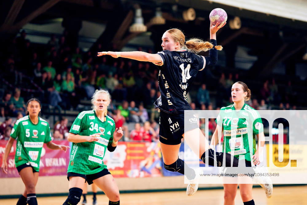 Nora Erhardt (SG Nuertingen-Zizishausen, 14), GER, 2. Handball - Bundesliga Frauen, Fuechse Berlin vs. SG Nuertingen-Zizishausen, Saison 2026 27, 5. Spieltag, 10.10.2026 GER, 2. Handball - Bundesliga Frauen, Fuechse Berlin vs. SG Nuertingen-Zizishausen, Saison 2026 27, 5. Spieltag, 10.10.2026 Berlin