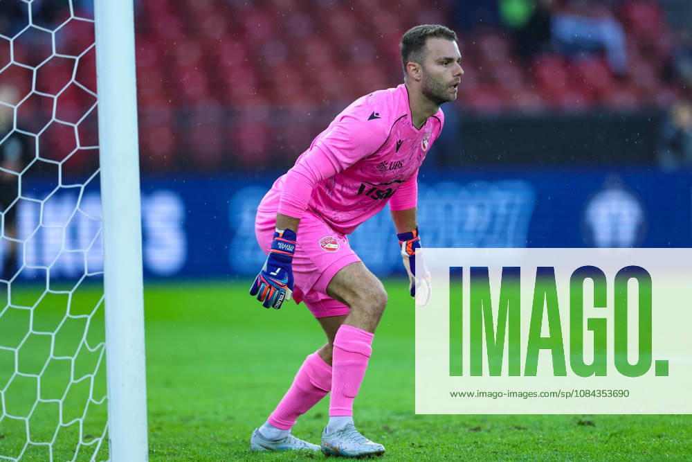 FC Zürich gegen FC Thun Brack Super League 10. Oktober 2026 Niklas Steffen (1, FC Thun) während des Fussballspiels der Brack Super League, FC Zürich gegen FC Thun, 10. Oktober 2026, Stadion Letzigrund, Zürich, Schweiz. Zürich Stadion Letzigrund Zürich Schweiz