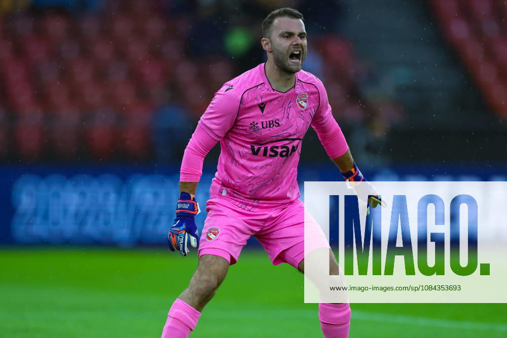FC Zürich gegen FC Thun Brack Super League 10. Oktober 2026 Niklas Steffen (1, FC Thun) während des Fussballspiels der Brack Super League, FC Zürich gegen FC Thun, 10. Oktober 2026, Stadion Letzigrund, Zürich, Schweiz. Zürich Stadion Letzigrund Zürich Schweiz