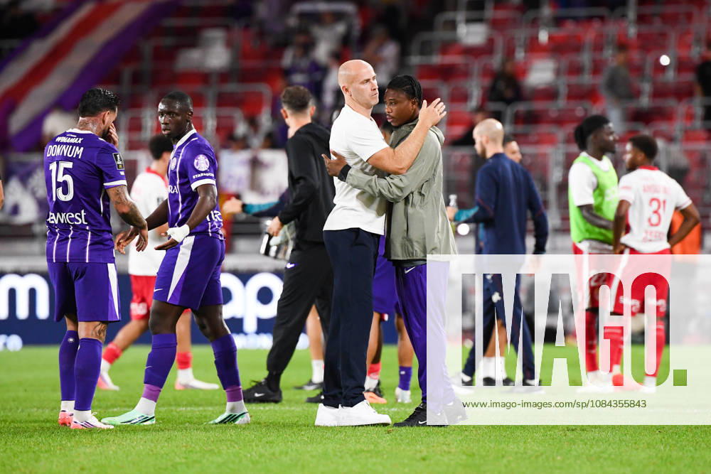 AS Monaco v Toulouse FC - Ligue 1 McDonald s 2026 2027 Jens ASKOU Head Coach of Toulouse FC during Ligue 1 McDonald s match between Monaco and Toulouse at Stade Louis II on October 10, 2026 in Monaco, Monaco. Monaco Monaco
