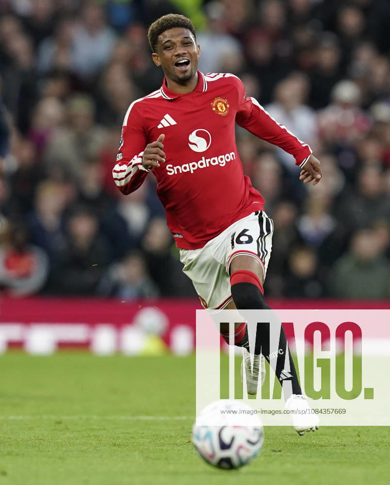 Manchester, England, 10th October 2026. Amad Diallo of Manchester United, ManU during the Manchester United vs Tottenham Hotspur Premier League match at Old Trafford, Manchester. Picture credit should read: Andrew Yates Sportimage . SPI_104_AY_MANUTD_SPURS SPI-5058-0107