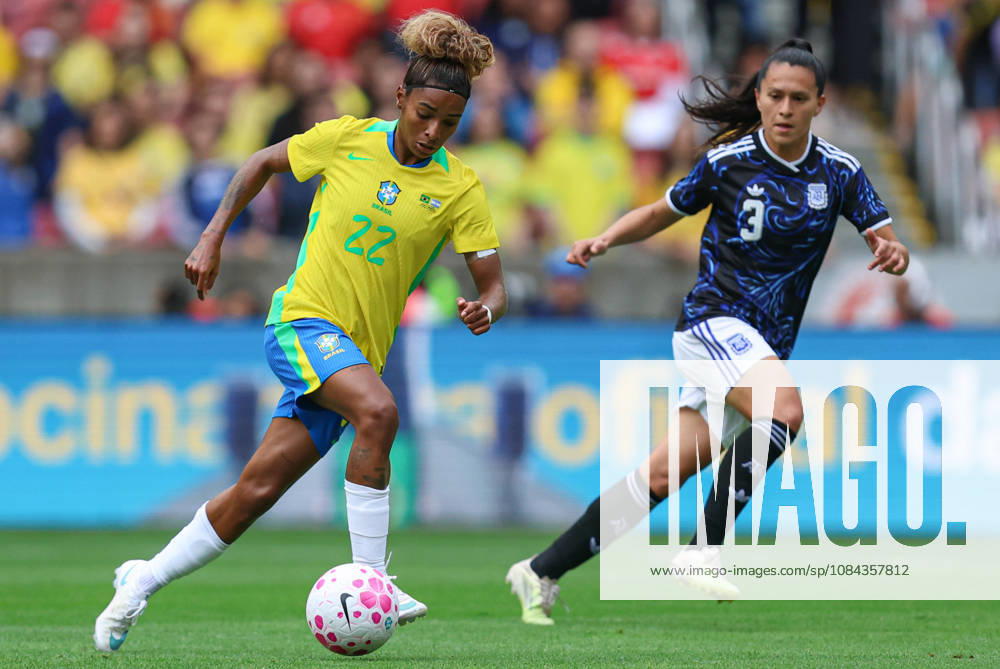 10th October 2026; Beira-Rio Stadium, Porto Alegre, Brazil; Friendlies Women Football, Brazil versus Argentina; Luany Rosa of Brazil runs with the ball MaxxPeixoto