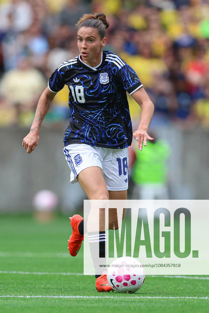 10th October 2026; Beira-Rio Stadium, Porto Alegre, Brazil; Friendlies Women Football, Brazil versus Argentina; Catalina Ongaro of Argentina runs with the ball MaxxPeixoto