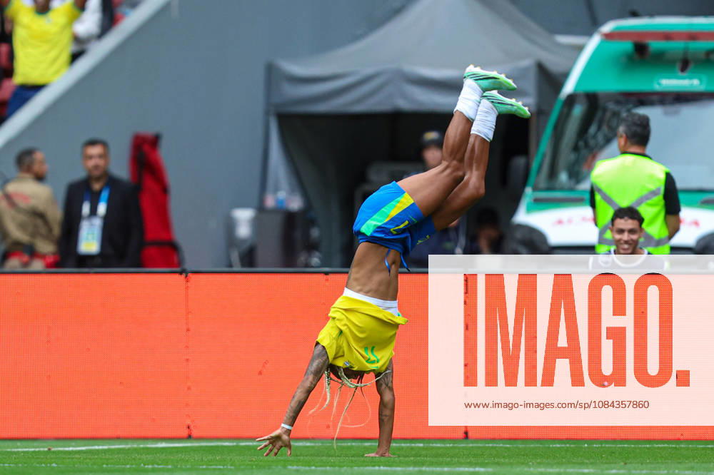 10th October 2026; Beira-Rio Stadium, Porto Alegre, Brazil; Friendlies Women Football, Brazil versus Argentina; Geyse Ferreira of Brazil celebrates his goal in the 38th minute to go up 2-0 MaxxPeixoto