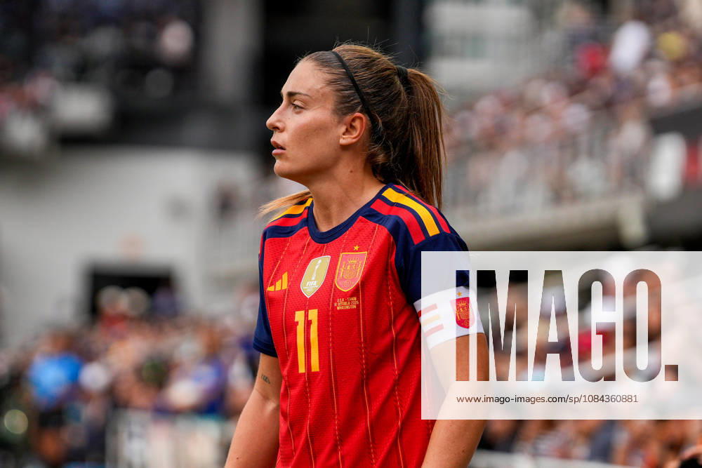 USA v Spain - Women s International Friendly, Länderspiel, Nationalmannschaft WASHINGTON D.C., UNITED STATES - OCTOBER 10: Alexia Putellas (11) of Spain looks on during Women s International Friendly football match between USA and Spain at Audi Field Stadium in Washington D.C., United States on October 10, 2026. Hasan Akbas Anadolu District of Columbia United States. Editorial use only. Please get in touch for any other usage.