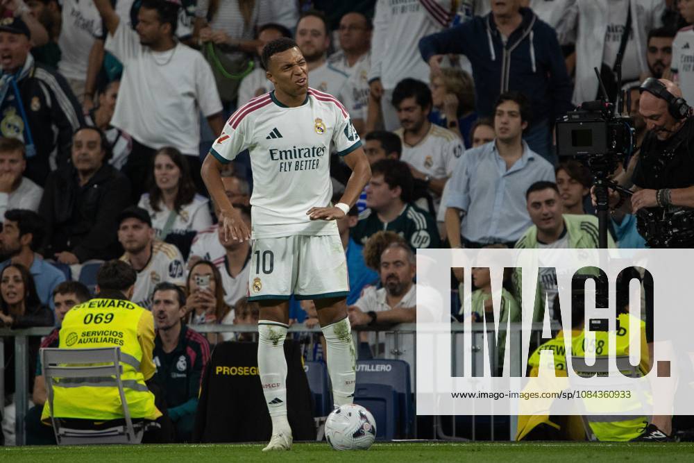 Kylian Mbappo (Real Madrid) seen in action during the La Liga EA SPORTS 2026-2027 match between Real Madrid and Villarreal..Final score: Real Madrid 1 - 0 Villarreal Madrid Spain - ZUMAs197 20261010_aaa_s197_325