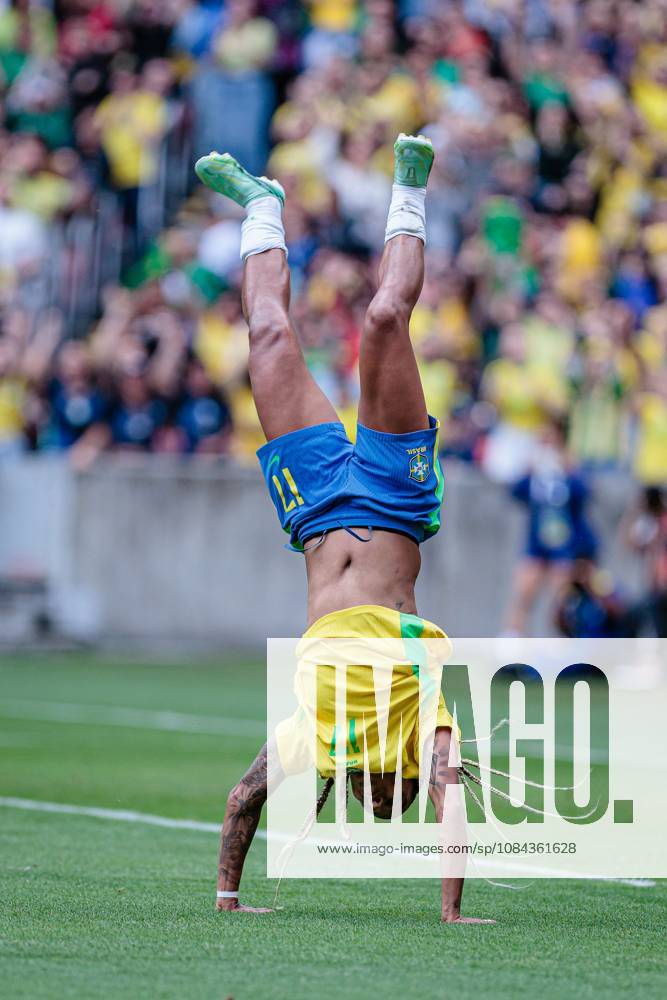 Match between Brazil and Argentina friendly 2026 Porto Alegre (RS), 10 10 2026 - Friendly match Women s national team, Nationalteam Brazil vs Argentina - Geise scores and celebrates her goal in the match between Brazil and Argentina, valid for the 2026 friendly match held at the Beira Rio stadium, in the city of Porto Alegre, on the afternoon of this Saturday, October 10, 2026. Credit: Wellington Rosa PHD Press TheNews2.(Foto: Phd Press Thenews2 imago images) SPO