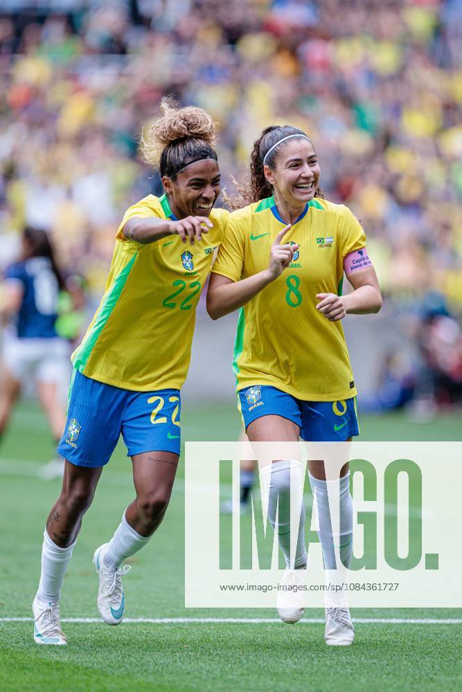 Match between Brazil and Argentina friendly 2026 Porto Alegre (RS), 10 10 2026 - Friendly match Women s national team, Nationalteam Brazil vs Argentina - Luany and Angelina in the match between Brazil and Argentina, valid for the 2026 friendly match held at the Beira Rio stadium, in the city of Porto Alegre, on the afternoon of this Saturday, October 10, 2026. Credit: Wellington Rosa PHD Press TheNews2.(Foto: Phd Press Thenews2 imago images) SPO