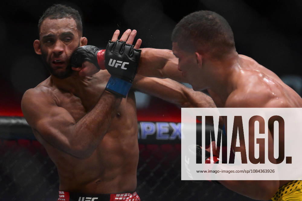 JAI HERBERT defeats MATHEUS CAMILO by unanimous decision (29-28, 29-28, 29-28) during UFC Fight Night night the Meta APEX in Las Vegas. Las Vegas USA - ZUMAo117 20261010_zsp_o117_018
