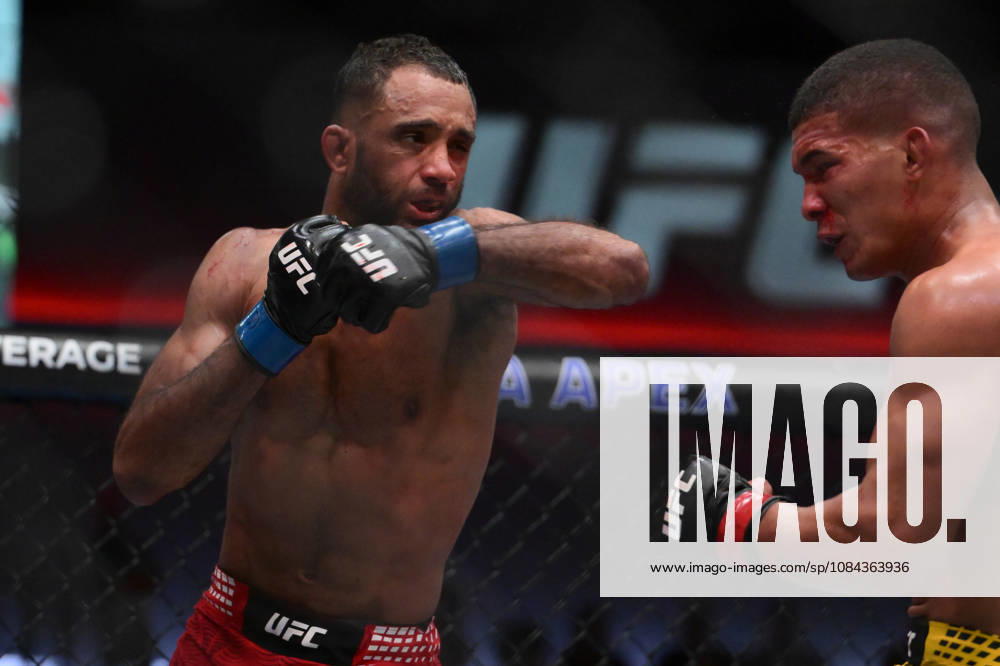 JAI HERBERT defeats MATHEUS CAMILO by unanimous decision (29-28, 29-28, 29-28) during UFC Fight Night night the Meta APEX in Las Vegas. Las Vegas USA - ZUMAo117 20261010_zsp_o117_021