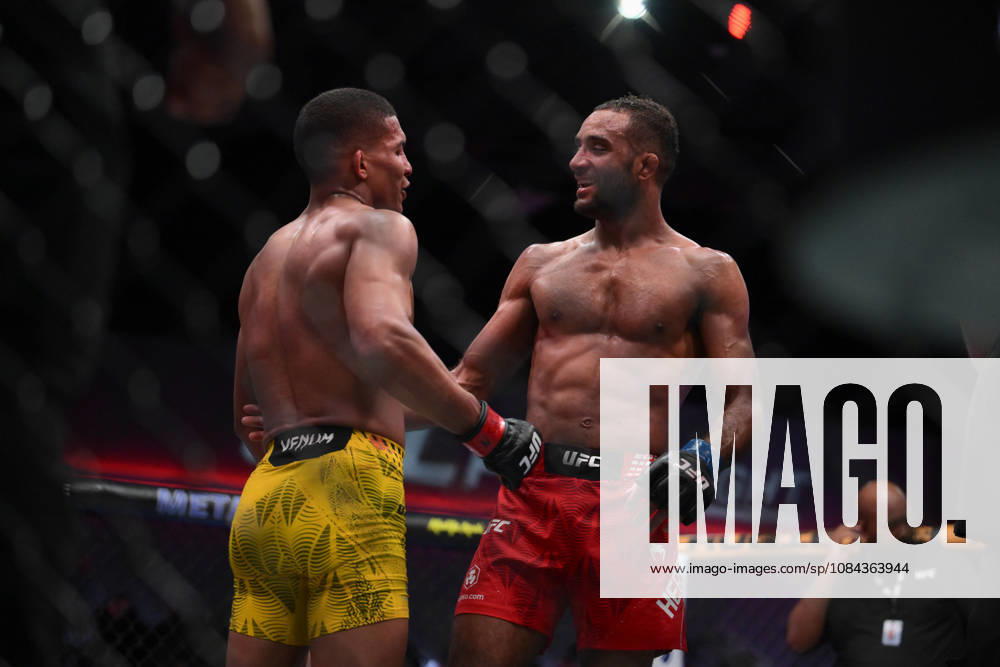 JAI HERBERT defeats MATHEUS CAMILO by unanimous decision (29-28, 29-28, 29-28) during UFC Fight Night night the Meta APEX in Las Vegas. Las Vegas USA - ZUMAo117 20261010_zsp_o117_024