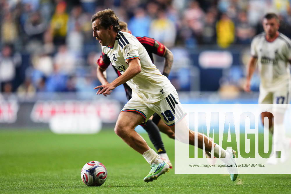 Philadelphia Union Midfielder Indiana Vassilev (19) controls the ball during the first half of an MLS, Fussball Herren, USA match against Real Salt Lake at Subaru Park in Chester, Pennsylvania. CSM Chester United States of America - ZUMAc04_ 20261010_zma_c04_339