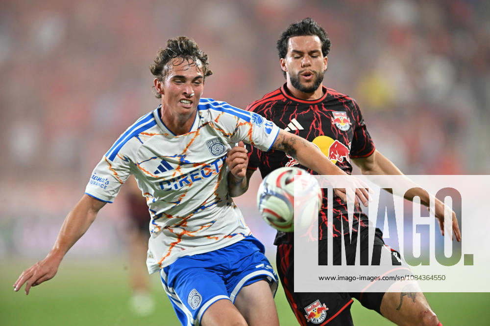 Harrison, New Jersey United States of America. 10 Oct, 2026. San Diego FC defender OSCAR VERHOEVEN (33) and New York Red Bulls forward CADE COWELL (7) in action at Sports Illustrated Stadium New York defeats San Diego 4 to 1. Credit: , Jr. Zuma Press Harrison United States of America - ZUMAa301 20261010_aaf_a301_006