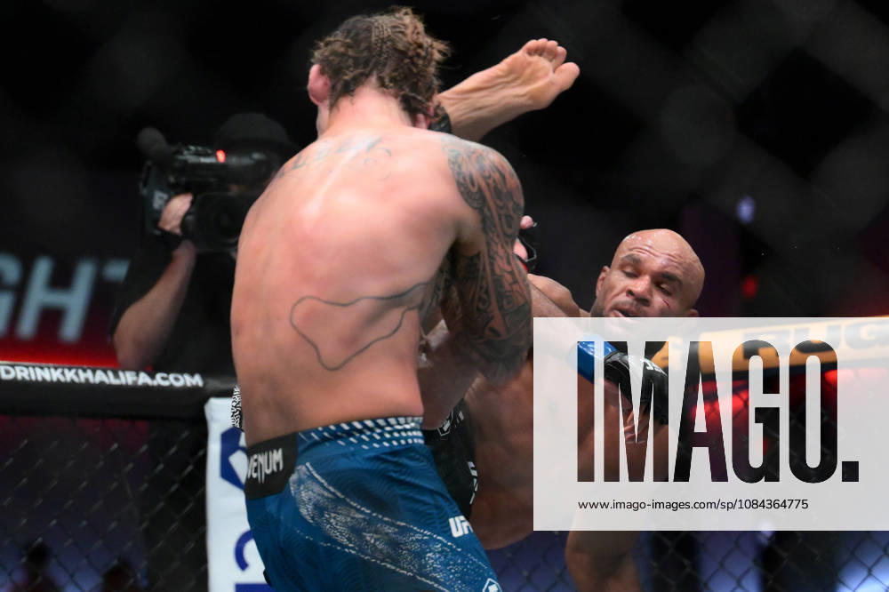 BRENDAN ALLEN defeats CHRISTIAN LEROY DUNCAN by submission (rear-naked choke) at 2:46 of Round 5 during UFC Fight Night night the Meta APEX in Las Vegas. Las Vegas USA - ZUMAo117 20261010_zsp_o117_048