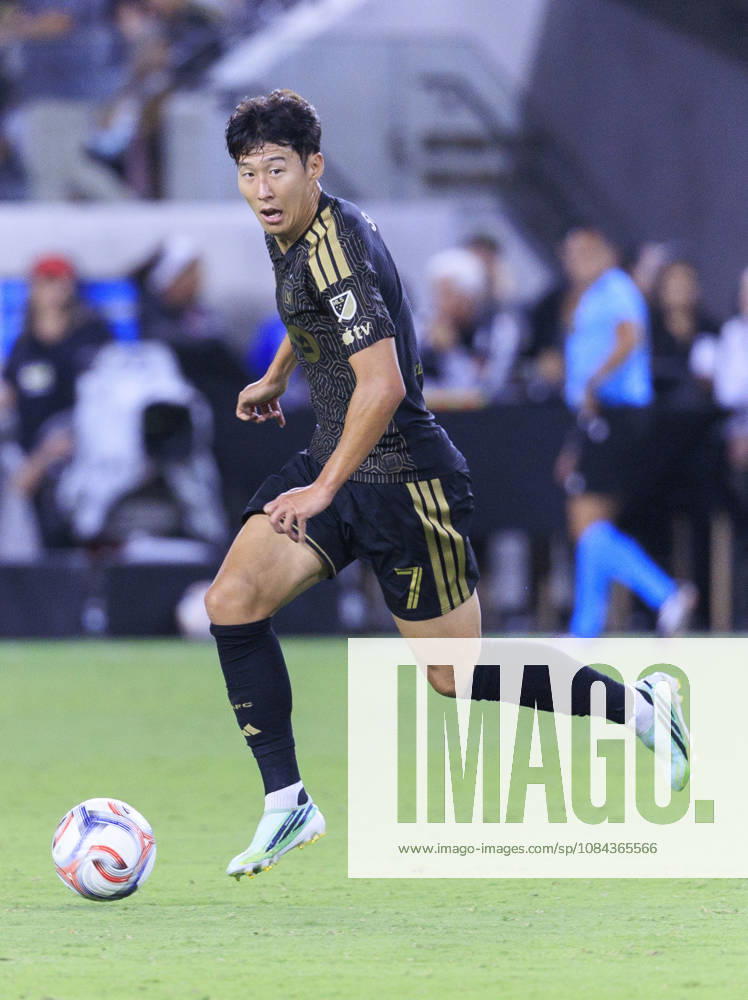 Son Heung-Min 7 of the Los Angeles Football Club during their regular season MLS, Fussball Herren, USA game against the Vancouver Whitecaps on Saturday October 10, 2026 at the BMO Stadium in Los Angeles, California. ARIANA RUIZ PI LAFC Vs. Vancouver Whitecaps - ZUMAp124 20261010_zaa_p124_003