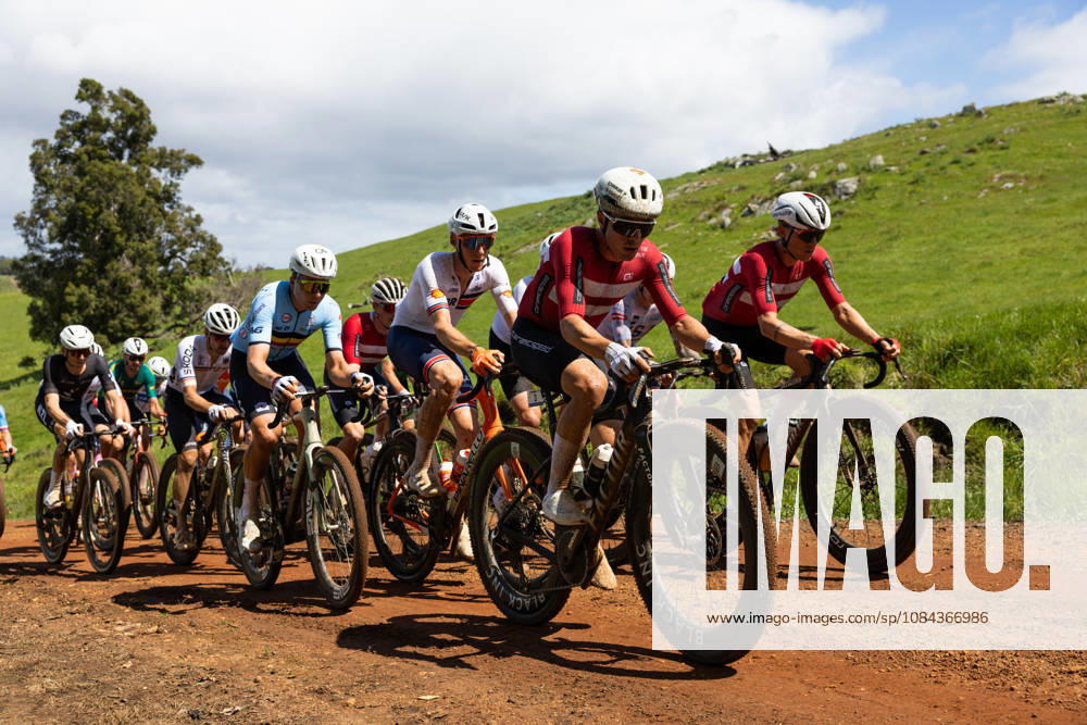 2026 UCI Gravel World Championships Picture by James Raison SWpix.com - 11 10 2026 - Cycling - 2026 UCI Gravel World Championships - Nannup, Western Australia, Australia - Mens Elite - The peloton, Denmark