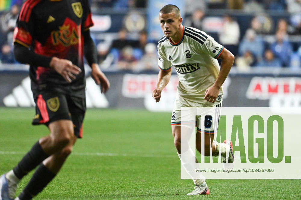 Philadelphia Union Vs Real Salt Lake - October 10, 2026 Cavan Sullivan 6 of the Philadelphia Union during the Major League Soccer 2026 match between Philadelphia Union and Real Salt Lake at Subaru Park in Chester, Pennsylvania, on October 10, 2026. Philadelphia United States