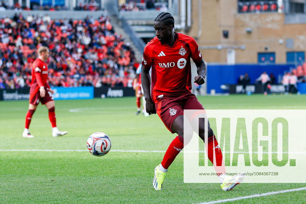 Toronto FC v CF Montreal Nickson Gomis 15 of Toronto FC controls the ball during a Major League Soccer game between Toronto FC and CF Montreal at BMO Field in Toronto, Ontario, Canada, on October 10, 2026. Toronto Ontario Canada