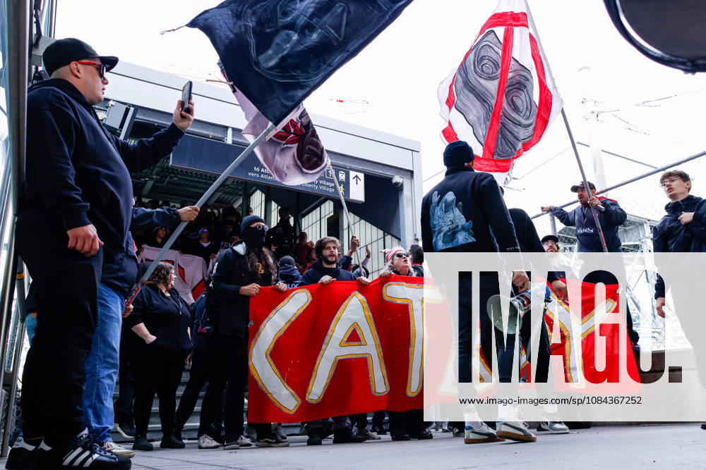 Toronto FC v CF Montreal Toronto FC fans prepare to march toward BMO Field before the start of a Major League Soccer game between Toronto FC and CF Montreal in Toronto, Ontario, Canada, on October 10, 2026. Toronto Ontario Canada
