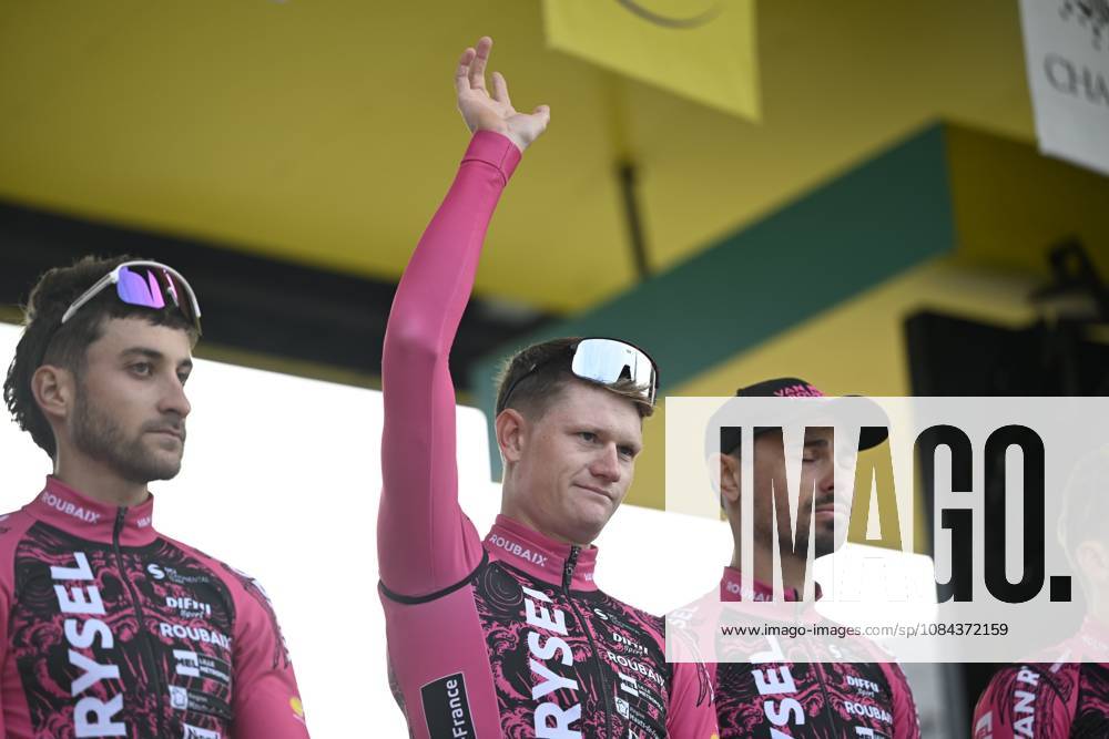 Paris Tours 2026 Cycling Race TOURS, FRANCE - OCTOBER 11 : Heremans Joppe (BEL) of Van Rysel Roubaix during the 120th edition of Paris Tours an UCI ProSeries 1.Pro one day cycling road race for Men Elite of 216.2 km with start in Chartres and finish in Tours on October 11, 2026 in Tours, France, 11 10 2026 ( Motordriver Guy De Vuyst - Tours France