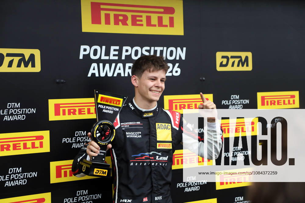 DTM - Finale Hockenheimring 09. - 11. Oktober 2026 DTM - Finale Hockenheimring 09. - 11. Oktober 2026 Qualifying Sonntag Im Bild: Bastian Buus (DNK) Pole Position fuer DTM Finalerennen in Hockenheim