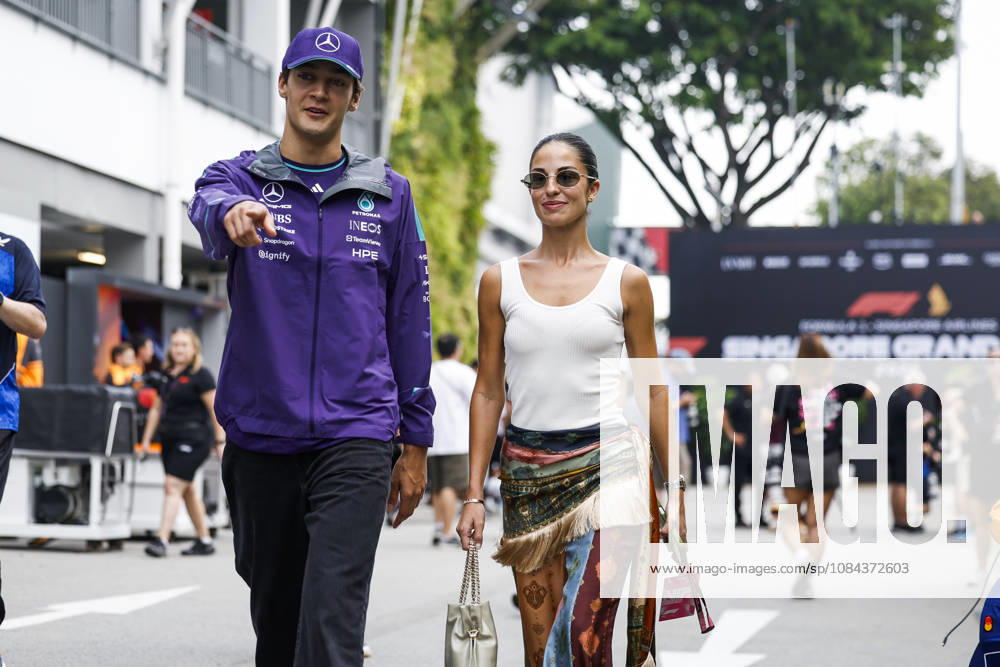 F1 - SINGAPORE GRAND PRIX 2026 RUSSELL George (gbr), Mercedes AMG F1 Team W17, portrait, Carmen during the 2026 Formula 1 Singapore Grand Prix, 17th round of the 2026 Formula One World Championship, WM, Weltmeisterschaft from October 9 to 11, 2026 on the Marina Bay Street Circuit, in Singapore, Singapore - SingaporeSingapore