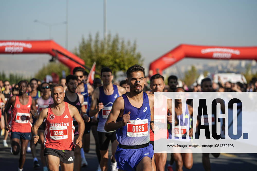 Presidential Run in Ankara ANKARA, TURKIYE - OCTOBER 11: Participants take part in the Presidential Run, organized by the Turkish Athletics Federation, in Ankara, Turkiye, on October 11, 2026. Osmancan Gurdogan Anadolu Ankara Turkey. Editorial use only. Please get in touch for any other usage.