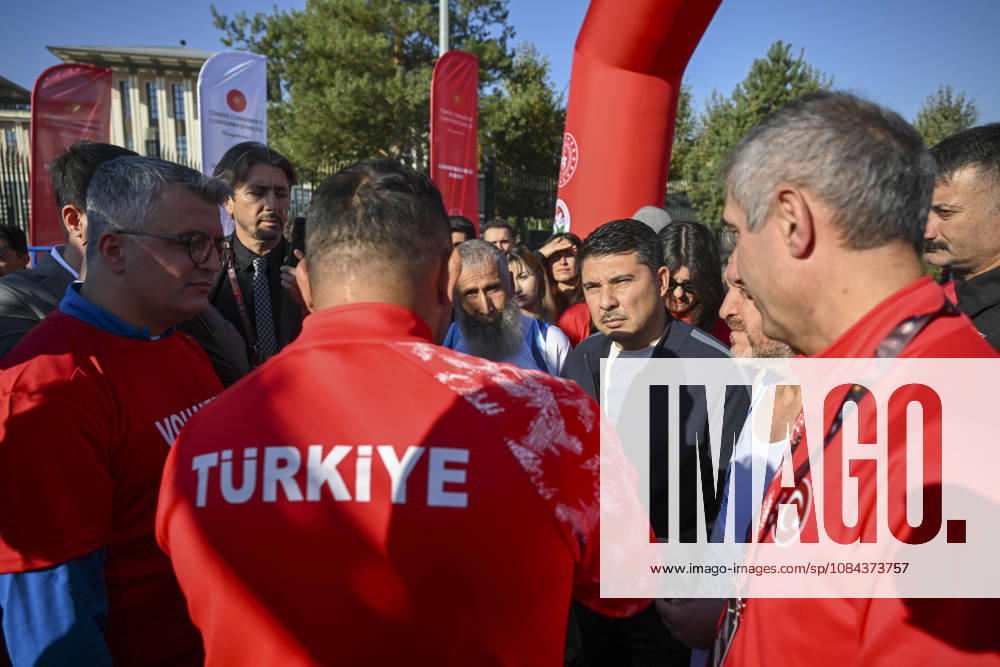 Presidential Run in Ankara ANKARA, TURKIYE - OCTOBER 11: Chief of Cabinet to the Turkish President, Hasan Dogan participates in the Presidential Run, organized by the Turkish Athletics Federation, in Ankara, Turkiye, on October 11, 2026. Utku Ucrak Anadolu Ankara Turkey. Editorial use only. Please get in touch for any other usage.