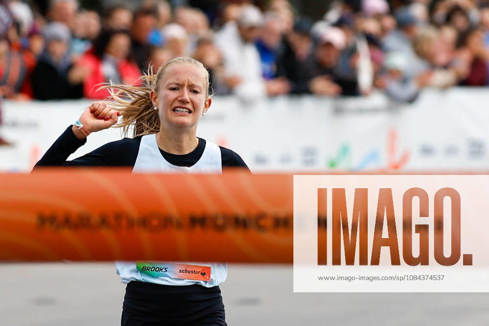 München Marathon 2026; München, 11.10.2026 Nina REUTER (GER Frankfurt Athletics) die Vorjahressiegerin gewinnt nach ihrem Erfolg 2025 auch den München Marathon 2026; München