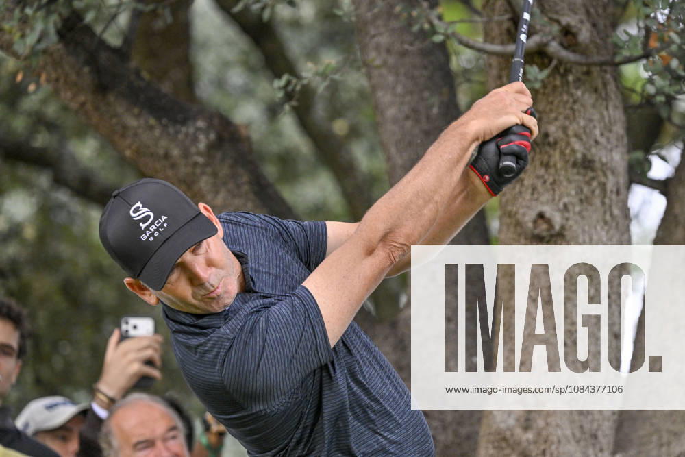 SERGIO GARCIA of Spain hits the ball off the tee during the Open de Espao±a presented by Madrid at Club de Campo Villa de Madrid on October 11, 2026 in Madrid, Spain. Open GOLF De Spain Presented By Madrid - 10.11.26 (Fourth Day) - ZUMAc312 20261011_zsp_c312_013