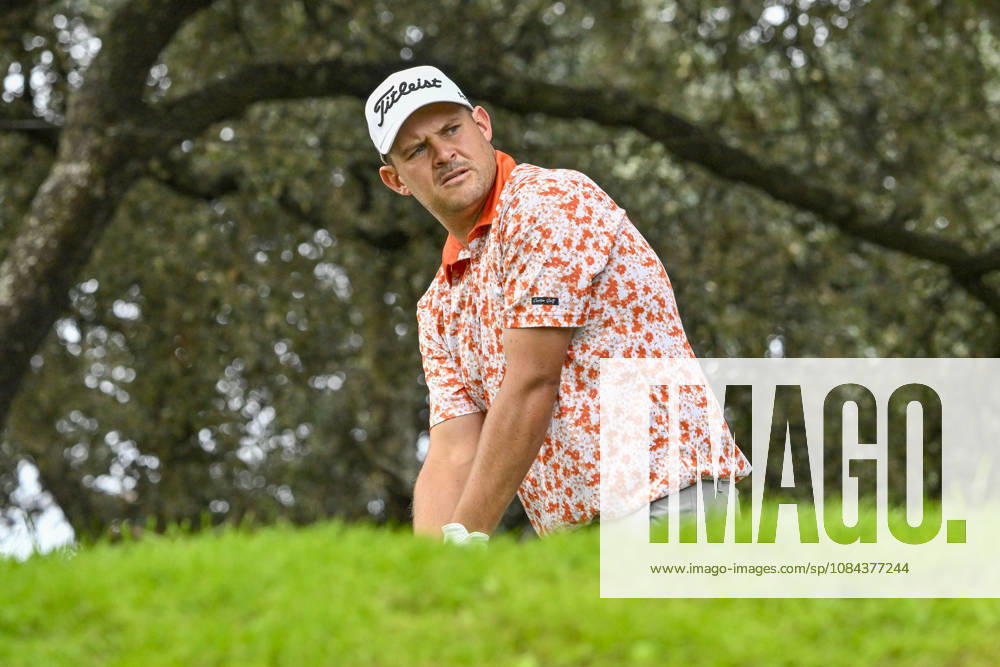 JC RITCHIE of South Africa hits the ball off the tee during the Open de Espao±a presented by Madrid at Club de Campo Villa de Madrid on October 11, 2026 in Madrid, Spain. Open GOLF De Spain Presented By Madrid - 10.11.26 (Fourth Day) - ZUMAc312 20261011_zsp_c312_022