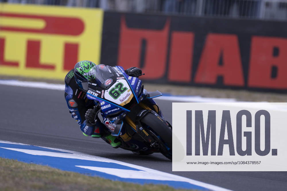 ESTORIL, PORTUGAL - OCTOBER 11: Stefano Manzi of Italy and GYTR GRT Yamaha WorldSBK Team during the Superpole Race during day three of the World Superbikes Estoril Round at Circuito Estoril on October 11, 2026 in Estoril, Portugal Cascais Portugal - ZUMAl192 20261011_zsp_l192_022