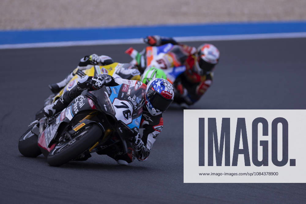ESTORIL, PORTUGAL - OCTOBER 11: Loris Baz of France and MGM Optical Express Racing during the Superpole Race during day three of the World Superbikes Estoril Round at Circuito Estoril on October 11, 2026 in Estoril, Portugal Cascais Portugal - ZUMAl192 20261011_zsp_l192_047