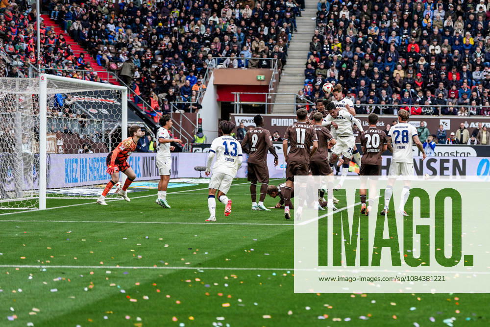 Deutschland: Fußball 2. Bundesliga 2026 27, 7. Spieltag FC St. Pauli vs Karlsruher SC Millerntor-Stadion (Hamburg St. Pauli): Tor für KSC abgepfiffen