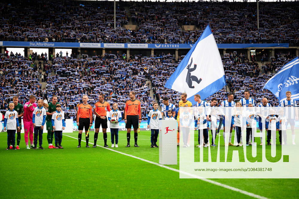 Stimmungsbild Olympiastadion Berlin, Fans Hertha, Kids, GER, Hertha BSC vs. SPVGG Greuther Fuerth, 2. Bundesliga, Saison 2026 27, 07. Spieltag, 11.10.2026 (DFL REGULATIONS PROHIBIT ANY USE OF PHOTOGRAPHS AS IMAGE SEQUENCES AND OR QUASI - VIDEO). GER, Hertha BSC vs. SPVGG Greuther Fuerth, 2. Bundesliga, Saison 2026 27, 07. Spieltag, 11.10.2026 Berlin