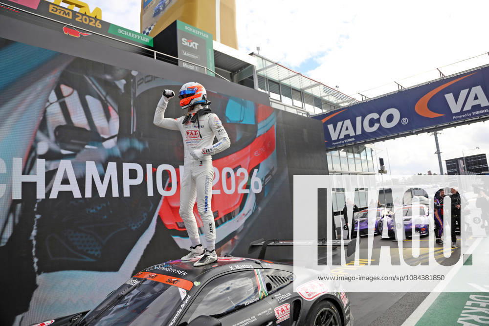 Porsche Sixt Carrera Cup Deutschland Finale Hockenheimring 09. - 11. Oktober 2026 Porsche Sixt Carrera Cup Deutschland Finale Hockenheimring 09. - 11. Oktober 2026 Rennen Sonntag Im Bild: Keagan Masters (RSA) Porsche Sixt Carrera Cup Champion 2026