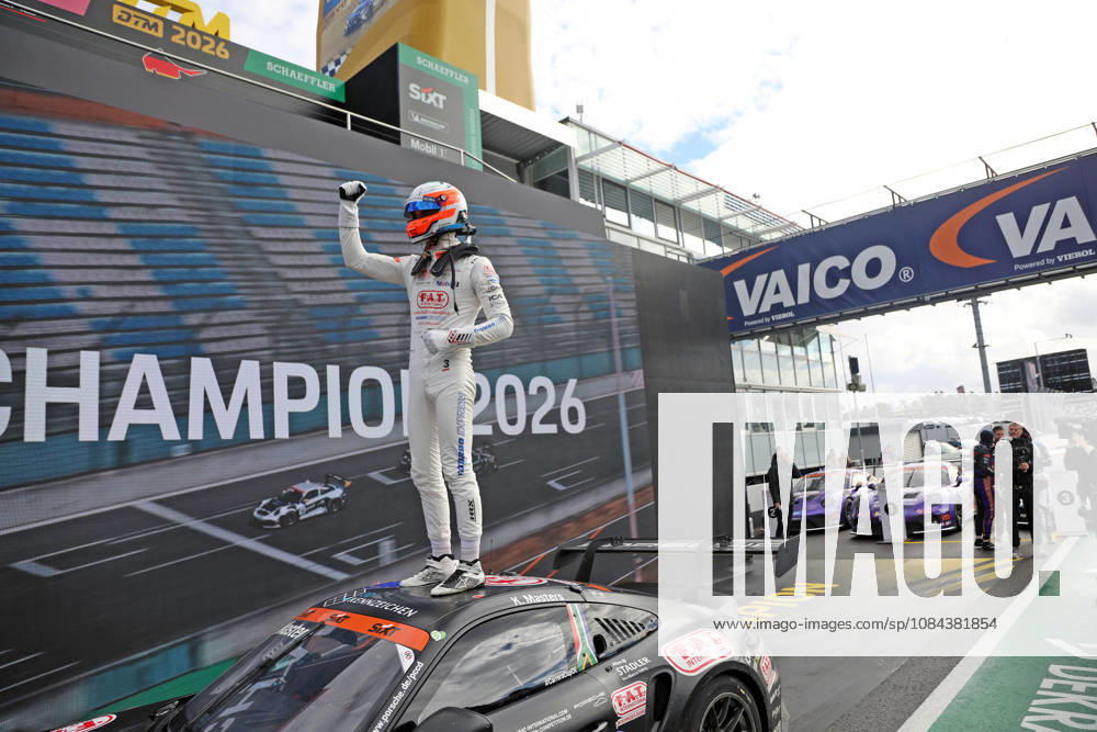 Porsche Sixt Carrera Cup Deutschland Finale Hockenheimring 09. - 11. Oktober 2026 Porsche Sixt Carrera Cup Deutschland Finale Hockenheimring 09. - 11. Oktober 2026 Rennen Sonntag Im Bild: Keagan Masters (RSA) Porsche Sixt Carrera Cup Champion 2026