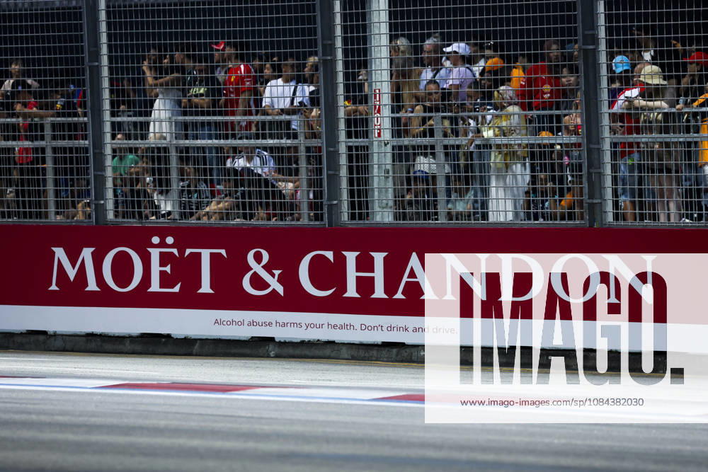 F1 - SINGAPORE GRAND PRIX 2026 Moët & Chandon branding illustration during the 2026 Formula 1 Singapore Grand Prix, 17th round of the 2026 Formula One World Championship, WM, Weltmeisterschaft from October 9 to 11, 2026 on the Marina Bay Street Circuit, in Singapore, Singapore - SingaporeSingapore