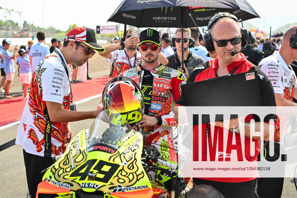 MOTO - MOTO GP - GRAND PRIX OF INDONESIA 2026 DI GIANNANTONIO Fabio (ita), Pertamina Enduro VR46 Racing Team, Ducati Desmosedici GP26, portrait, starting grid, grille de dà part during the 2026 MotoGP Pertamina Grand Prix of Indonesia on the Mandalika circuit from October 9 to 11, at West Nusa Tenggara, Indonesia - West Nusa TenggaraIndonesia