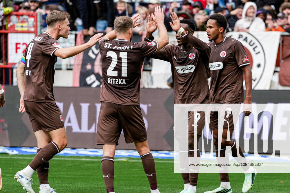 Deutschland: Fußball 2. Bundesliga 2026 27, 7. Spieltag FC St. Pauli vs Karlsruher SC Millerntor-Stadion (Hamburg St. Pauli): 1:0 für Fc St. Pauli durch Abdoulie Ceesay (FC St. Pauli, 9)