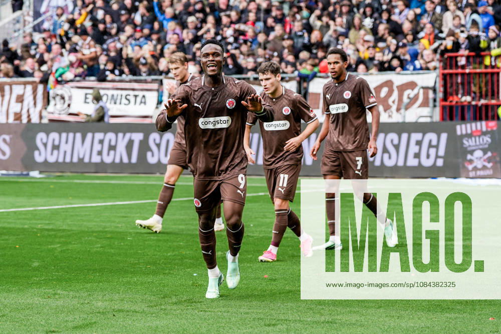 Deutschland: Fußball 2. Bundesliga 2026 27, 7. Spieltag FC St. Pauli vs Karlsruher SC Millerntor-Stadion (Hamburg St. Pauli): 1:0 für Fc St. Pauli durch Abdoulie Ceesay (FC St. Pauli, 9)